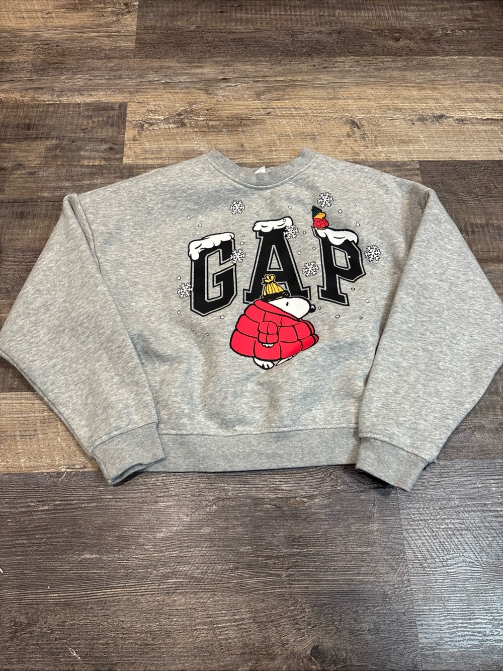 Gap x Peanuts sweatshirt XS Women’s Puffer Snoopy